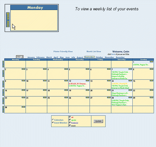 click to continue to next step